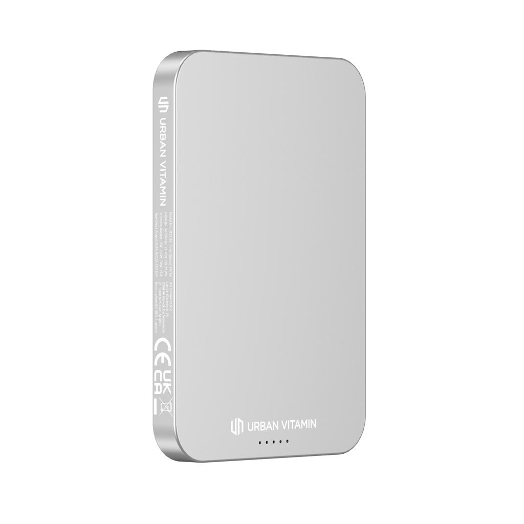 Urban Vitamin Richmond 5000mAh Powerbank aus RCS Plastik/Alu
