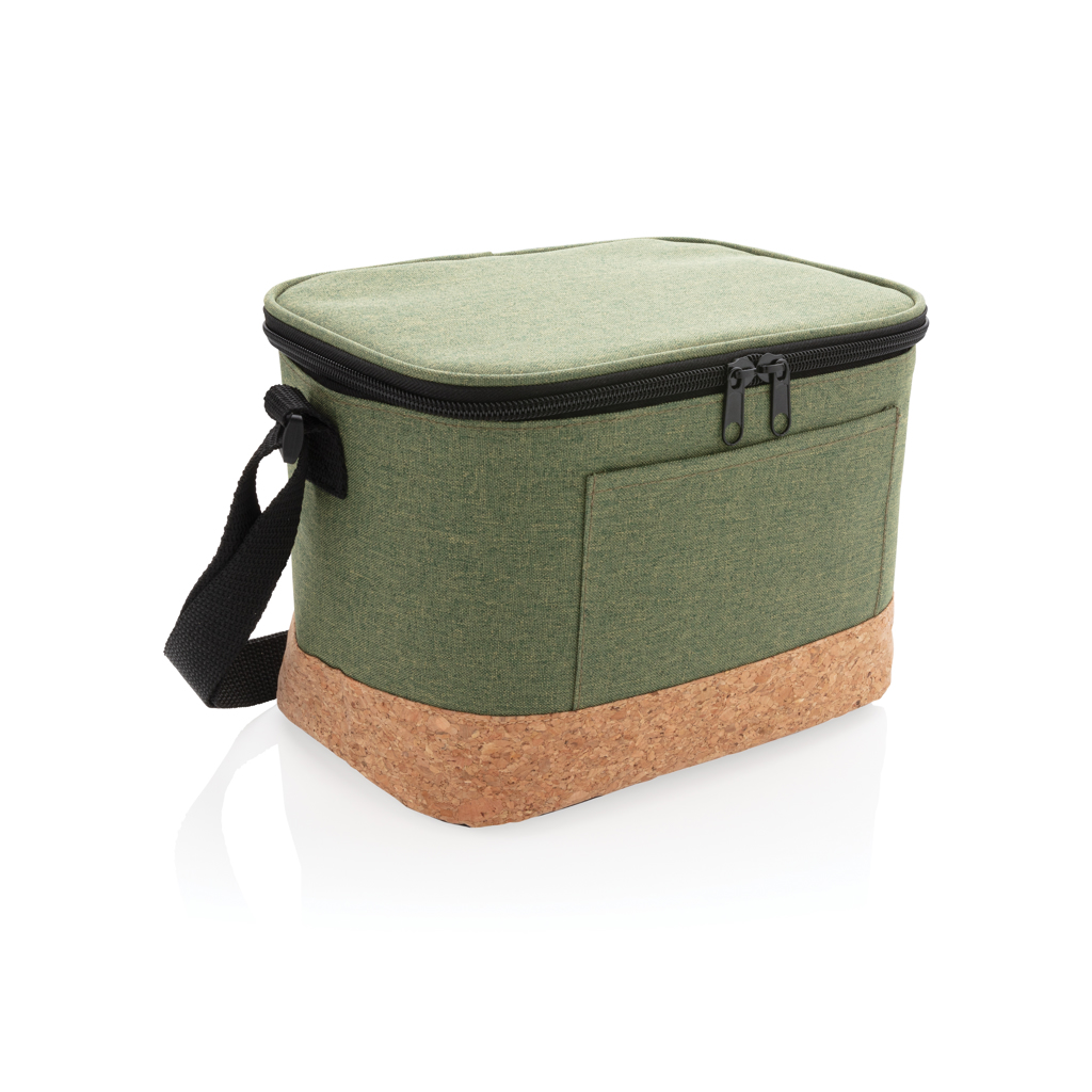 Two-Tone Kühltasche mit Korkdetails
