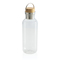 RCS rPET Flasche with Bambusdeckel und Griff