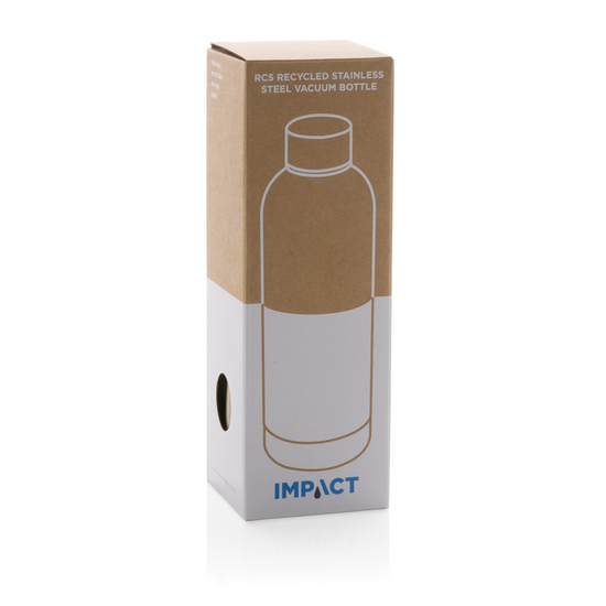 Impact Vakuumflasche aus RCS recyceltem Stainless-Steel