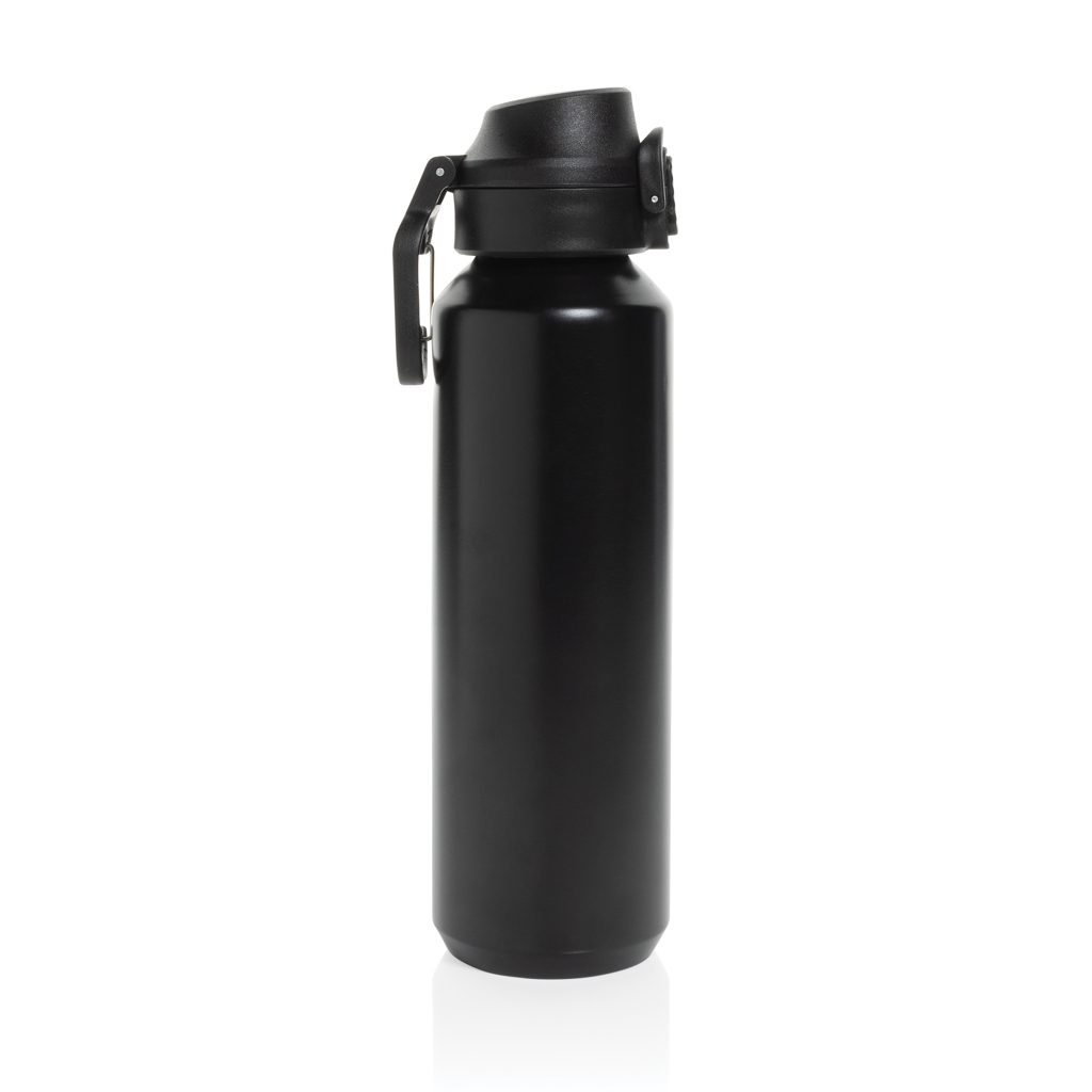 Via RCS Re-Steel Sportflasche mit Verschluss, 600ml