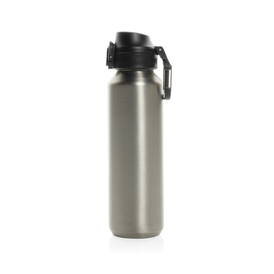 Via RCS Re-Steel Sportflasche mit Verschluss, 600ml