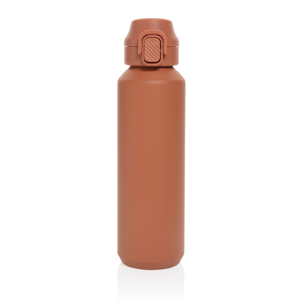 Via RCS Re-Steel Sportflasche mit Verschluss, 600ml