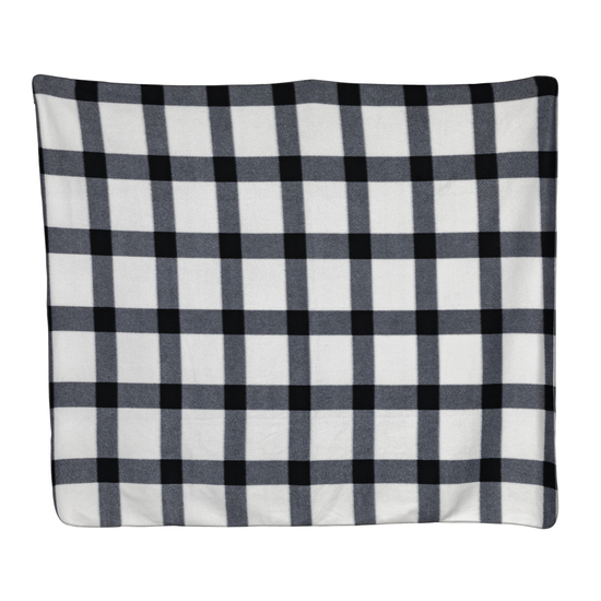 Weiche karierte Fleece-Decke
