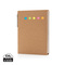 Haftnotizen im A6 Kraft-Booklet mit Stift