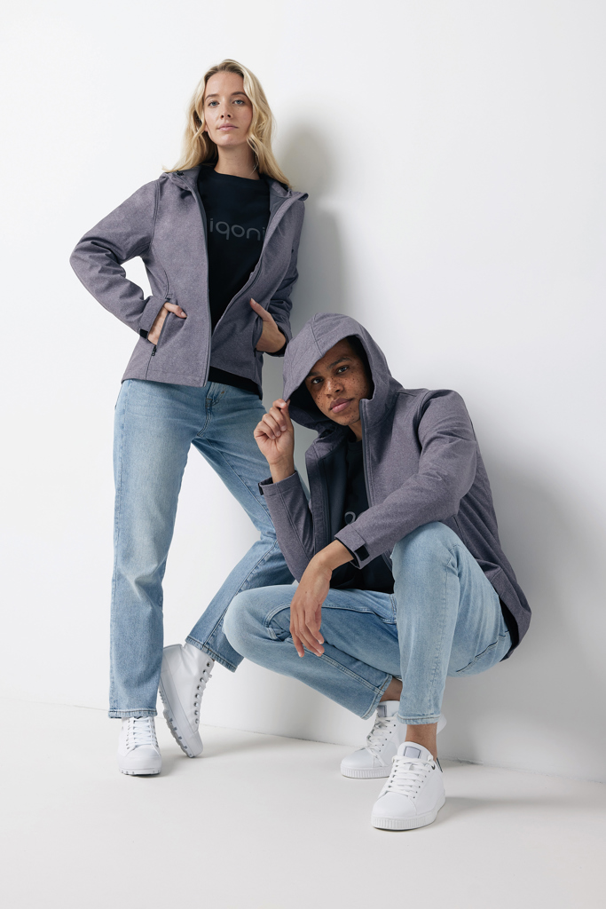 IQONIQ Makalu Damen Softshelljacke aus recyceltem Polyester