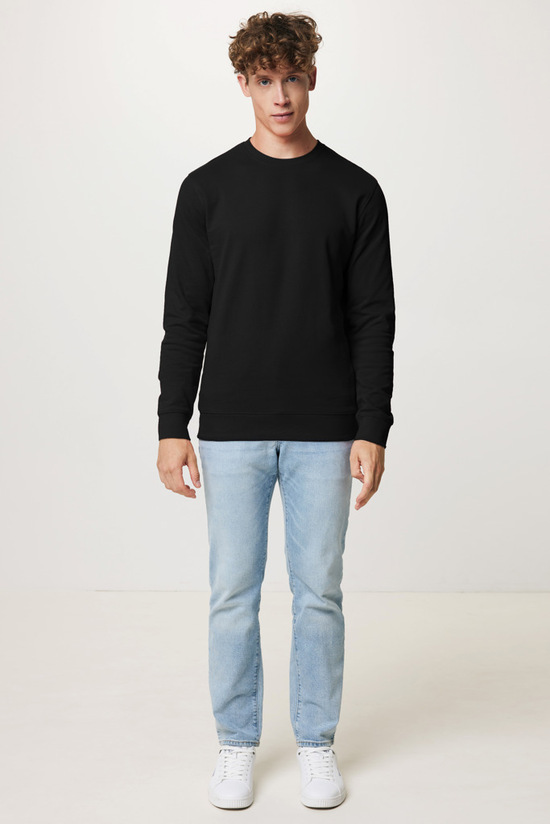 IQONIQ Zion Rundhals-Sweater aus recycelter Baumwolle