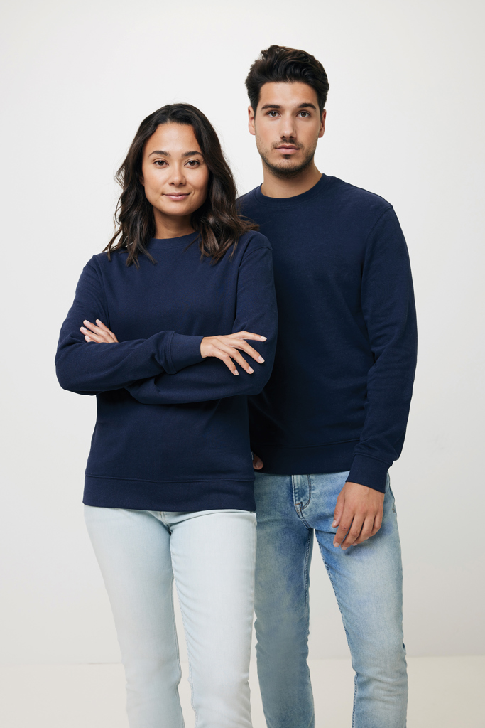 IQONIQ Zion Rundhals-Sweater aus recycelter Baumwolle