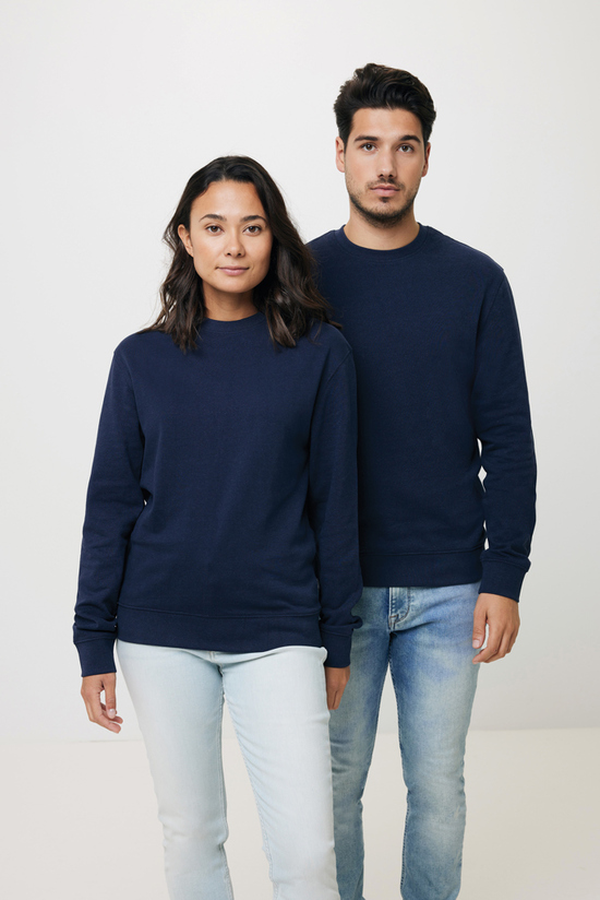 IQONIQ Zion Rundhals-Sweater aus recycelter Baumwolle