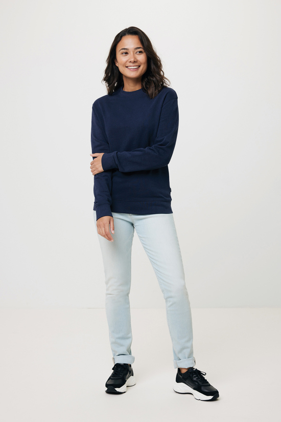 IQONIQ Zion Rundhals-Sweater aus recycelter Baumwolle