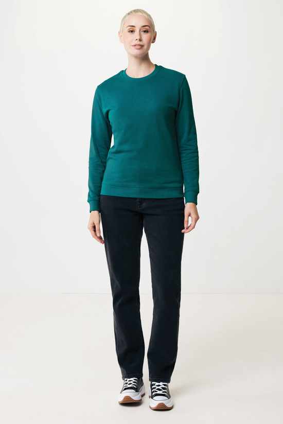IQONIQ Zion Rundhals-Sweater aus recycelter Baumwolle
