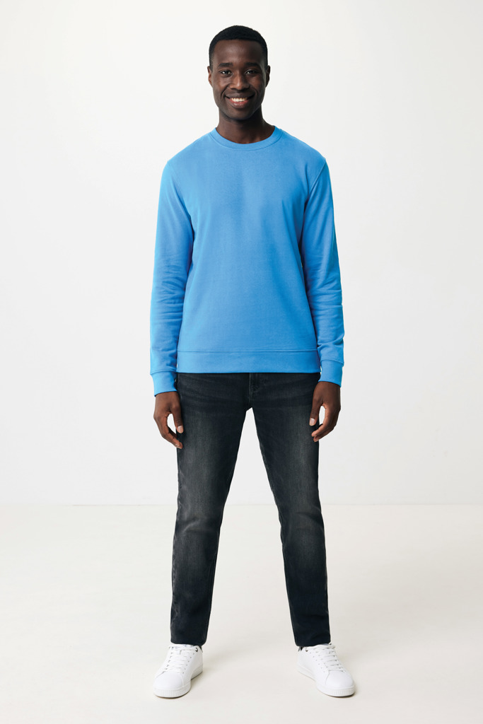 IQONIQ Zion Rundhals-Sweater aus recycelter Baumwolle