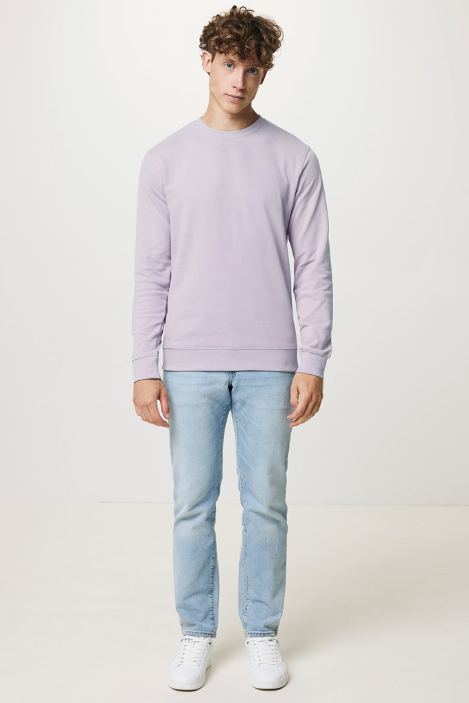 IQONIQ Zion Rundhals-Sweater aus recycelter Baumwolle