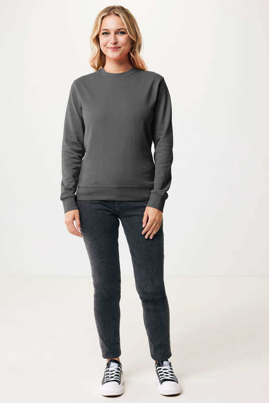 IQONIQ Zion Rundhals-Sweater aus recycelter Baumwolle