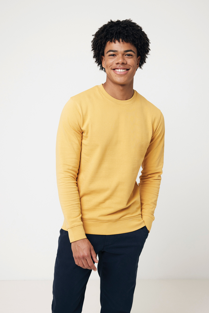 IQONIQ Zion Rundhals-Sweater aus recycelter Baumwolle