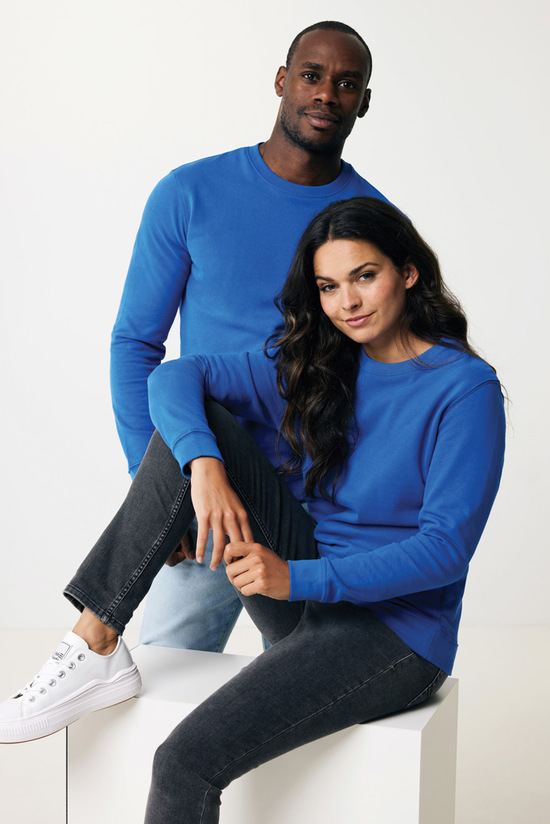 IQONIQ Zion Rundhals-Sweater aus recycelter Baumwolle