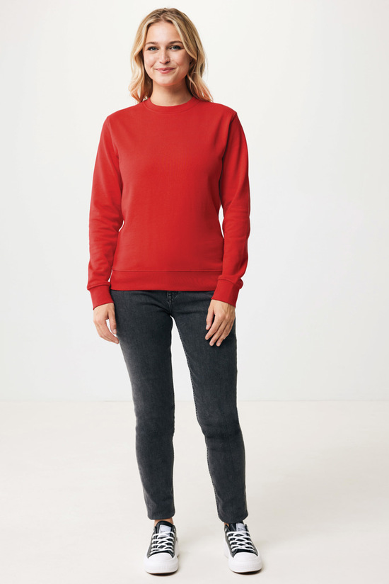 IQONIQ Zion Rundhals-Sweater aus recycelter Baumwolle