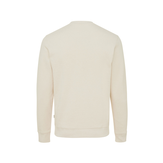 IQONIQ Denali ungefärbt. Rundhals-Sweater aus recycelter BW