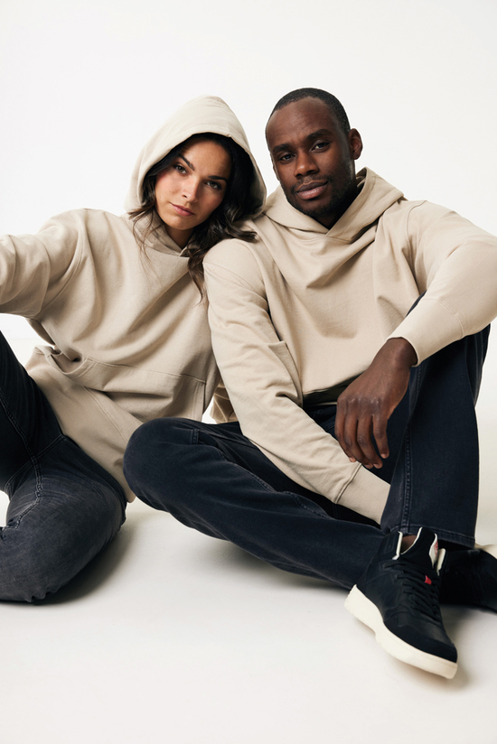IQONIQ Yoho Relax-Hoodie aus recycelter Baumwolle