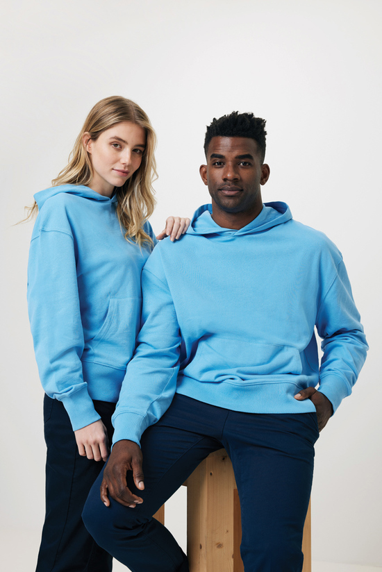 IQONIQ Yoho Relax-Hoodie aus recycelter Baumwolle