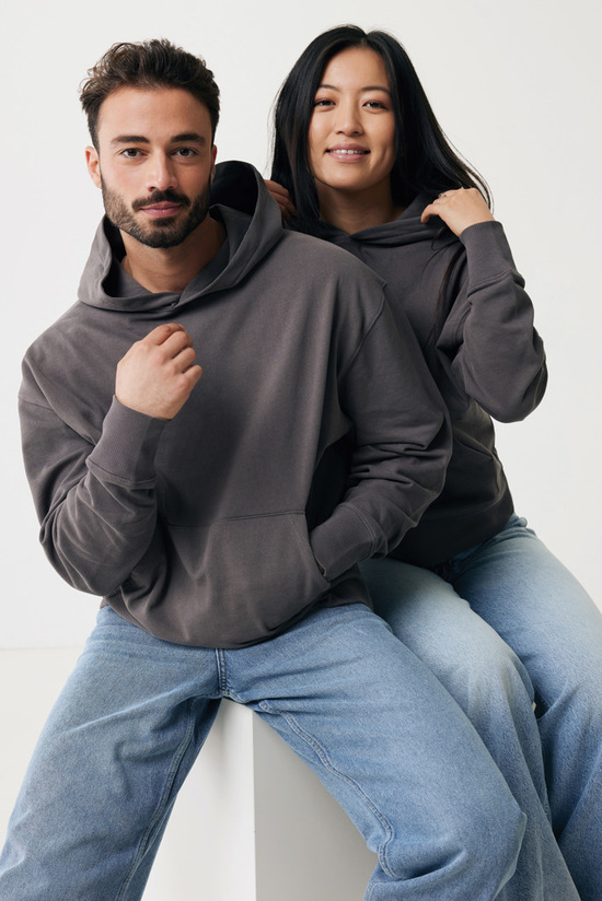 IQONIQ Yoho Relax-Hoodie aus recycelter Baumwolle