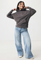 IQONIQ Yoho Relax-Hoodie aus recycelter Baumwolle