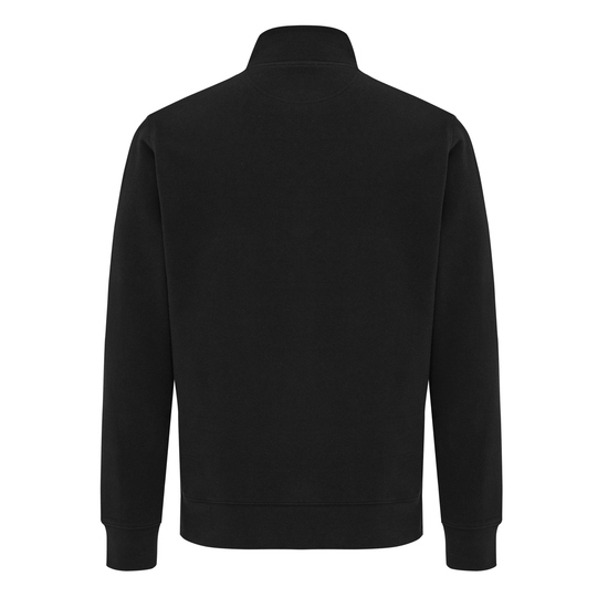 IQONIQ Elgon Quarter-Zip-Sweater aus rec. Baumwolle