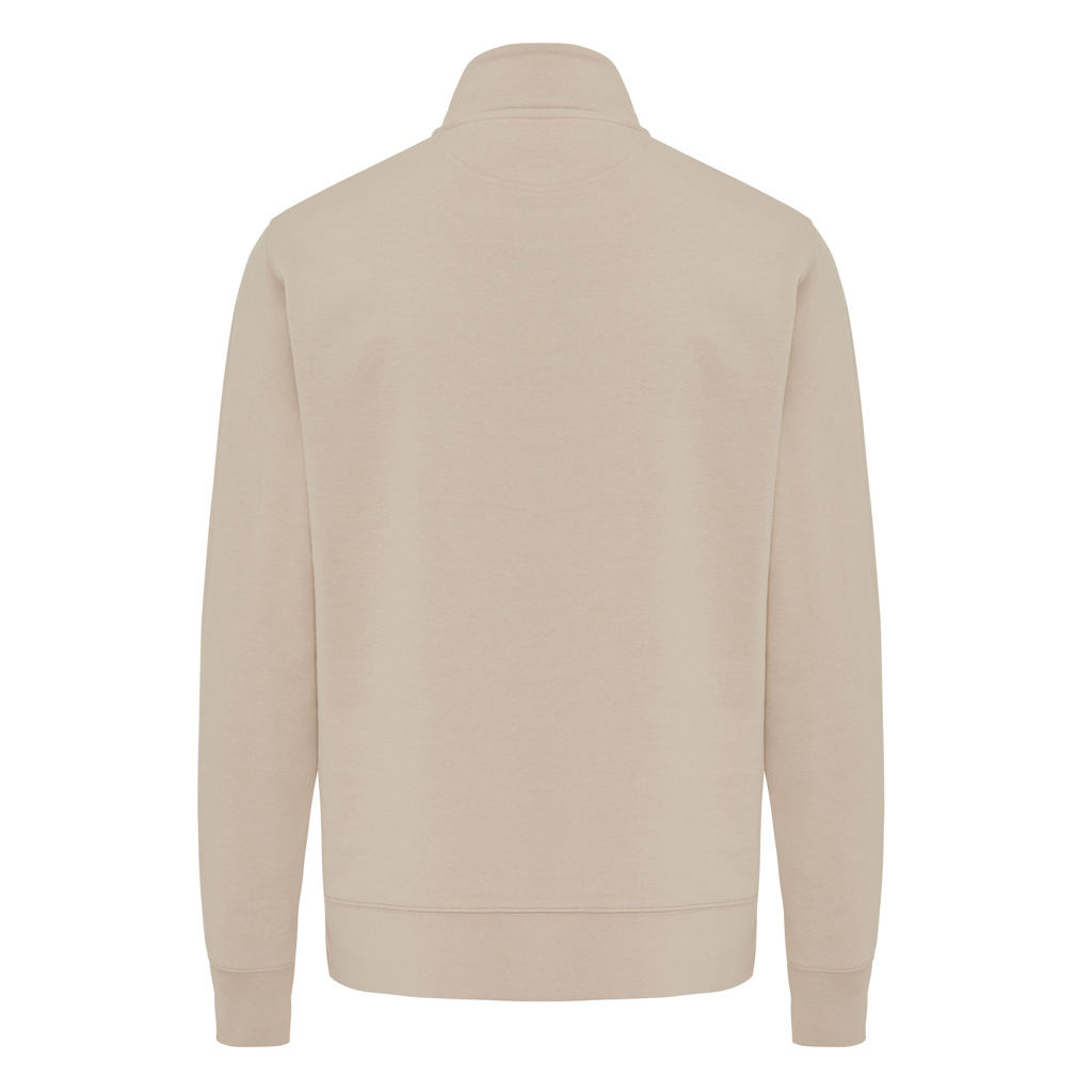IQONIQ Elgon Quarter-Zip-Sweater aus rec. Baumwolle