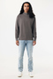 IQONIQ Elgon Quarter-Zip-Sweater aus rec. Baumwolle