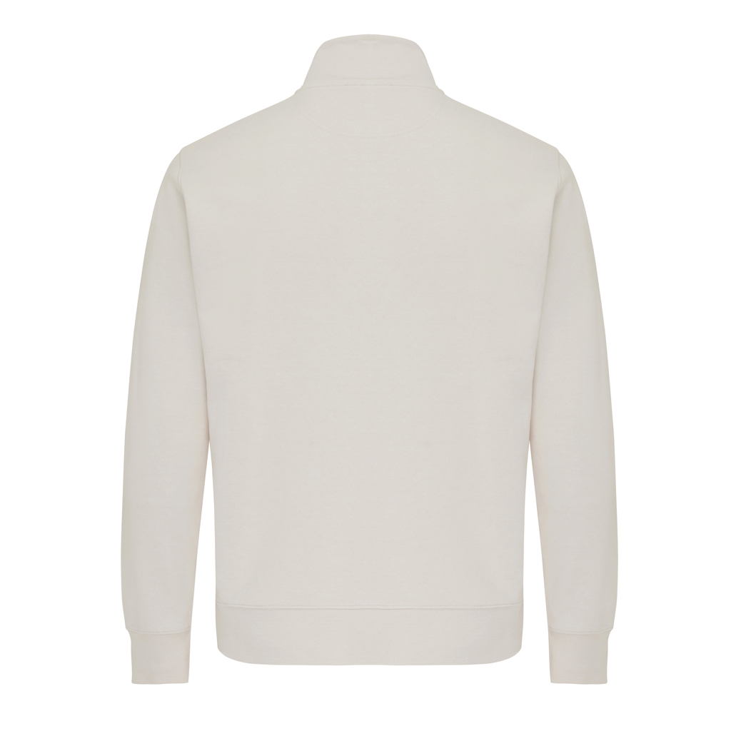 IQONIQ Elgon Quarter-Zip-Sweater aus rec. Baumwolle