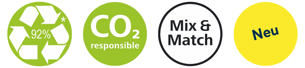 Vierfarb-Kugelschreiber Take 4 Neon Promo