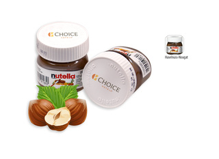 Nutella Mini Glas, Inhalt: Nutella ca. 25 g