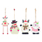 Geschenk- / Baumanhänger WOODEN SNOWI