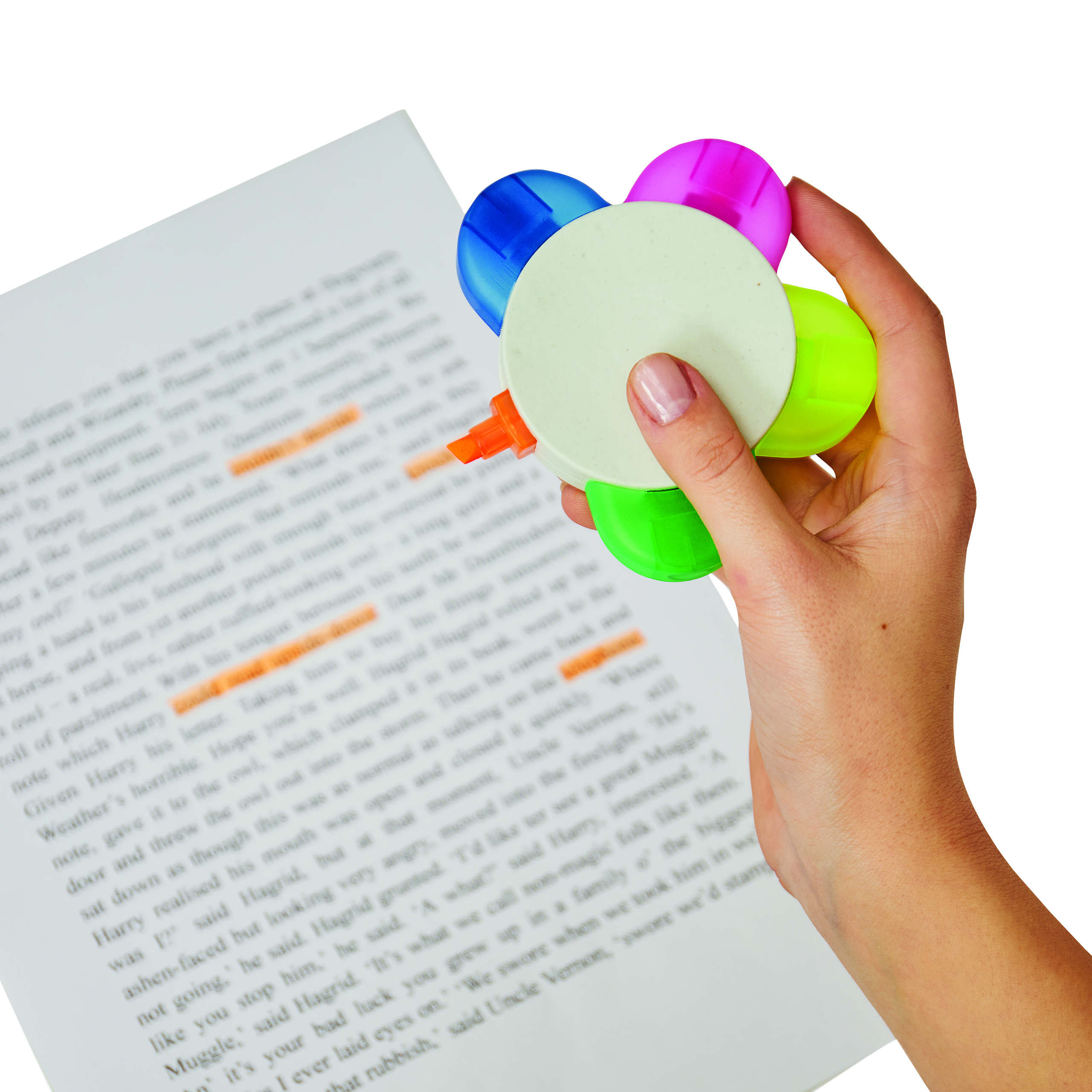 Blumenförmiger Textmarker FLOWER