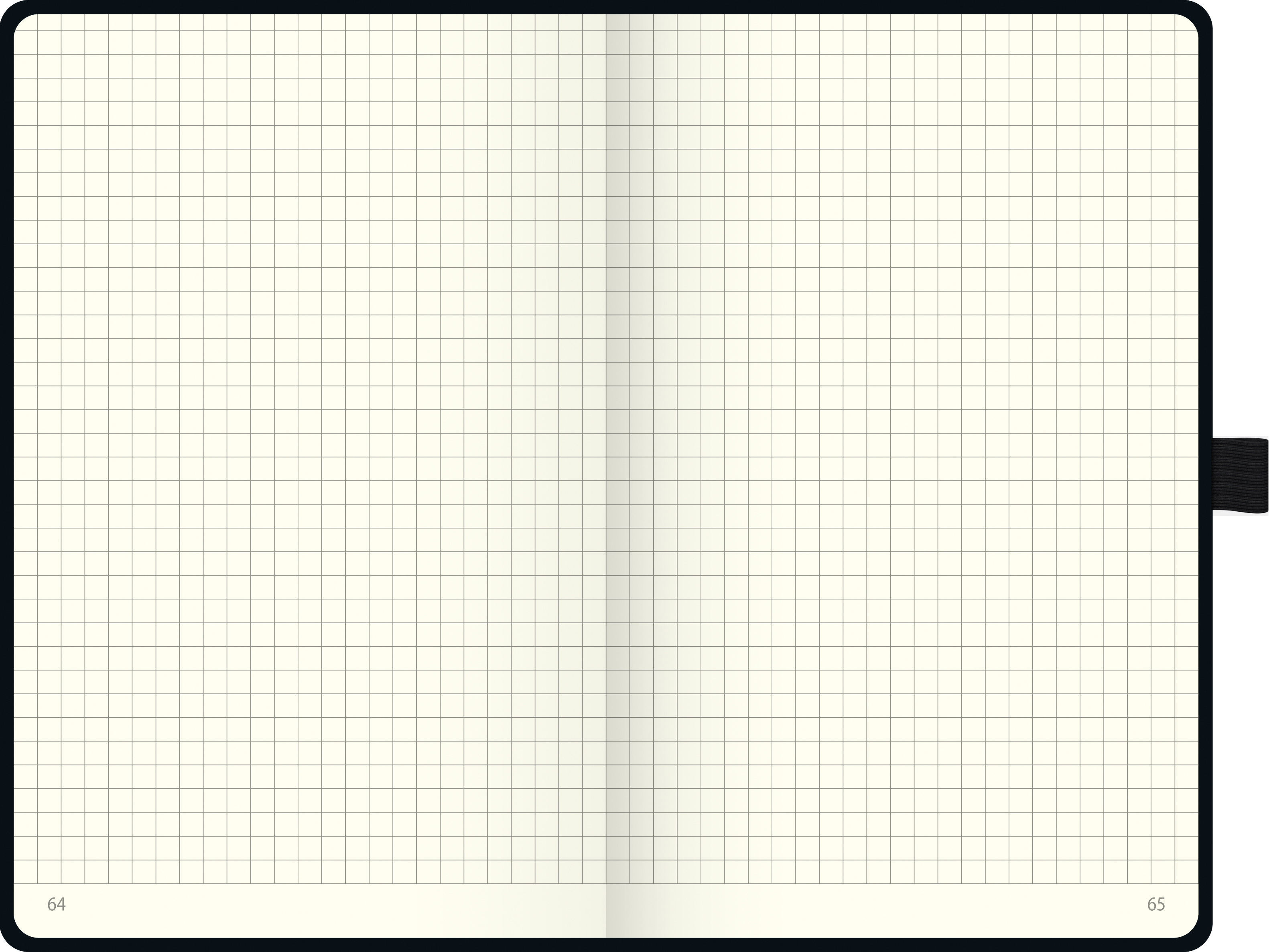 Notizbuch "Kompagnon TREND" ca. A5, blau / schwarz