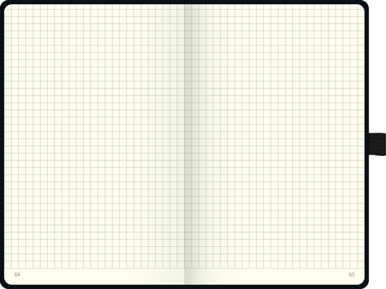 Notizbuch "Kompagnon TREND" ca. A5, blau / schwarz