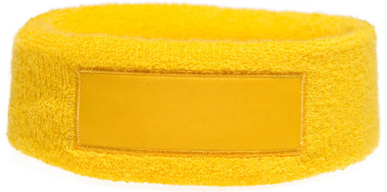 Frottier Stirnband 18 cm mit Label 9*3 cm 1522