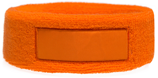 Frottier Stirnband 18 cm mit Label 9*3 cm 1522