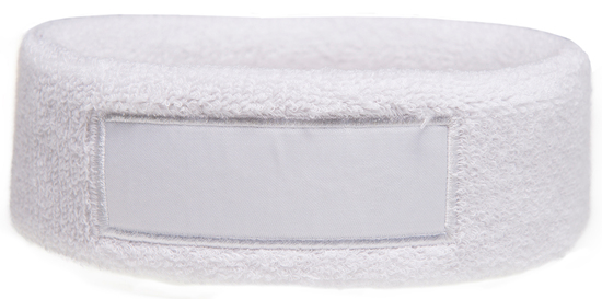 Frottier Stirnband 18 cm mit Label 9*3 cm 1522