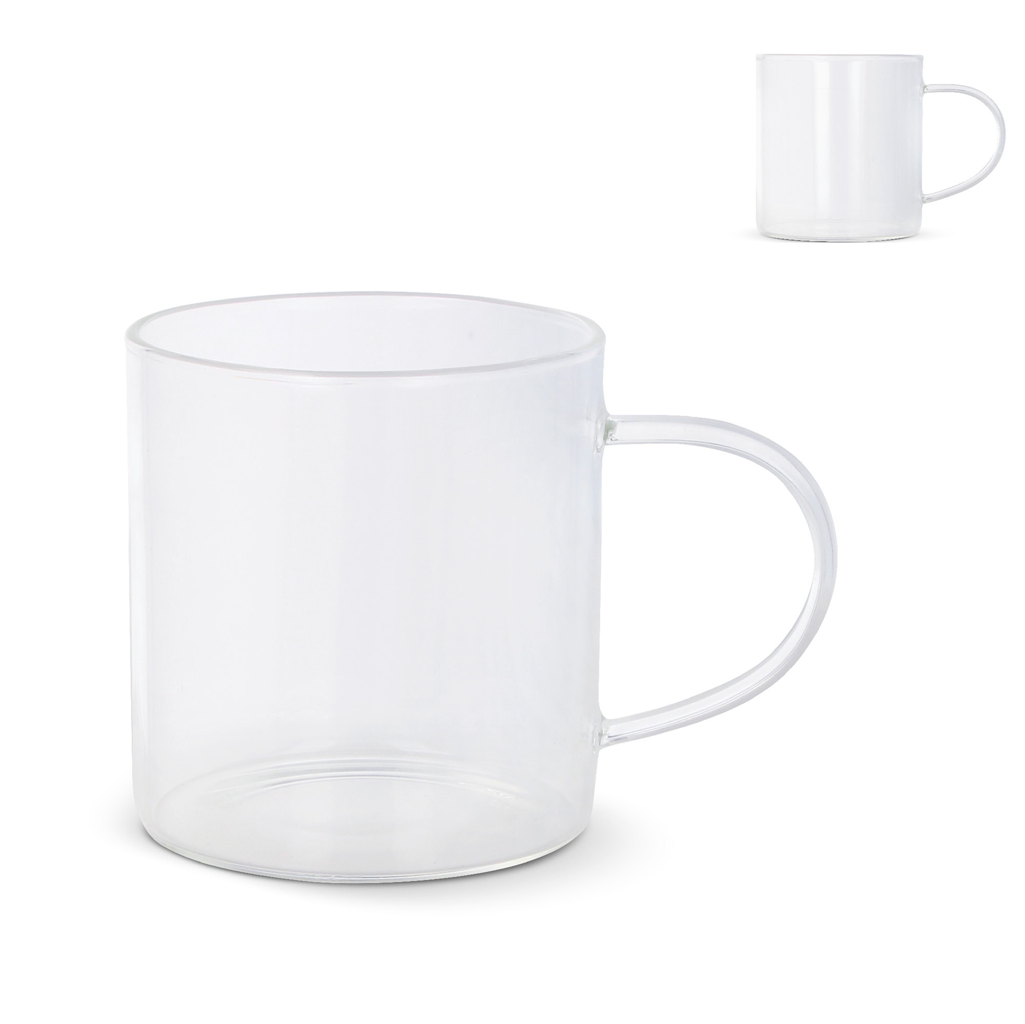 Kaffeeglas mit Griff Vardez 300 ml