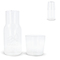 Karaffe 550ml und Trinkglas 250ml Set
