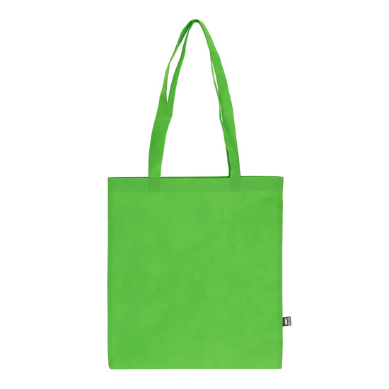 R-PET Tragetasche aus Non Woven mit langen Griffen 38 x 42cm 75g/m²