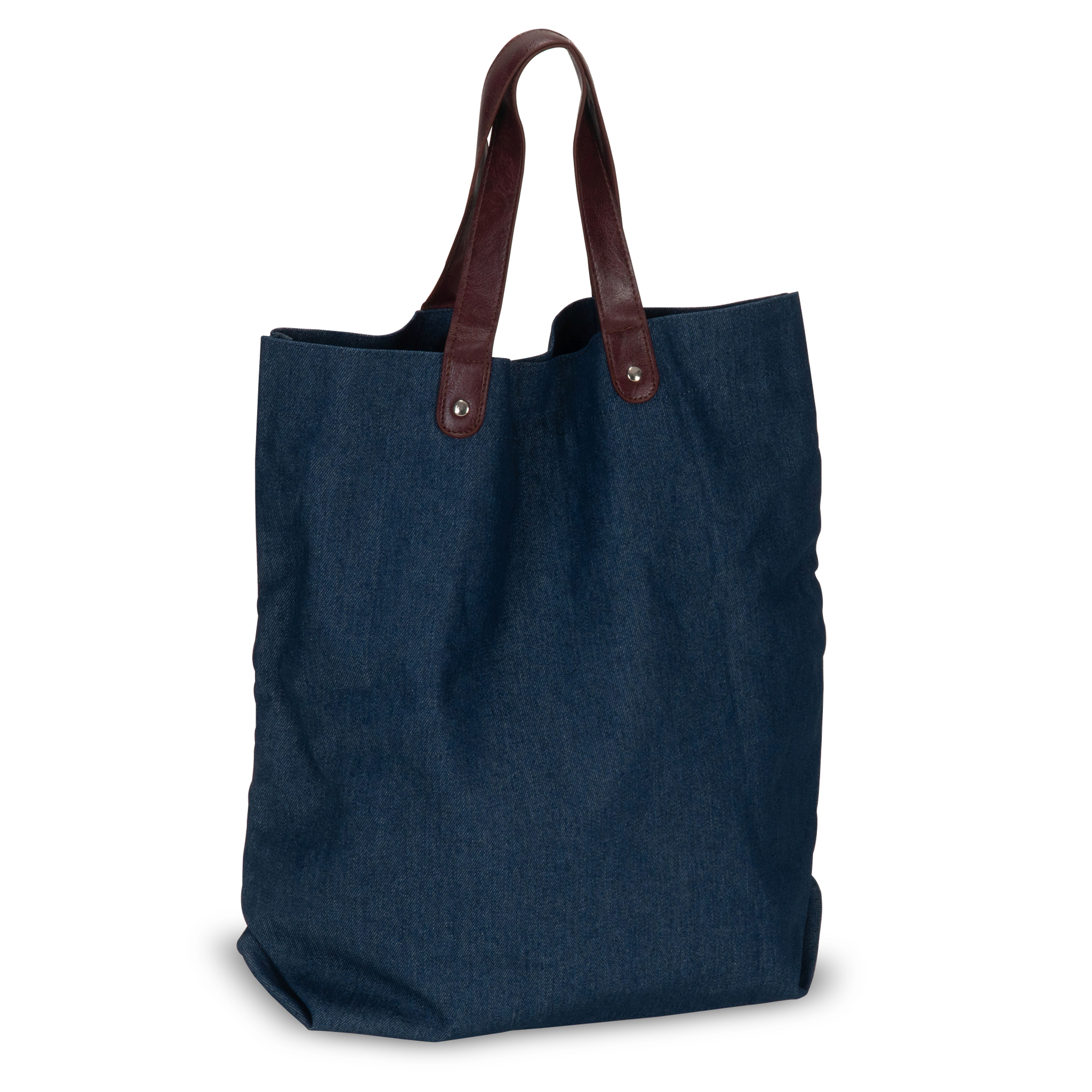 Einkaufstasche Leinwand Denim 310g/m² 42x13x43cm