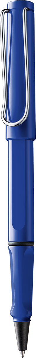 Tintenroller LAMY safari blue M-blau