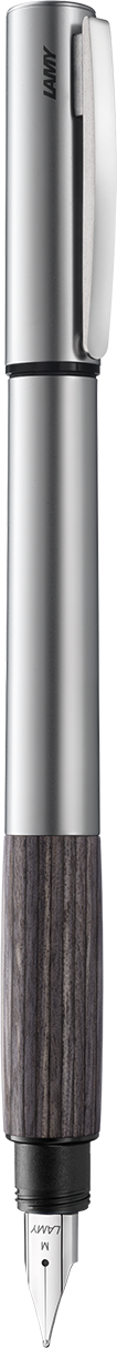 Füllhalter LAMY accent silver-wood M