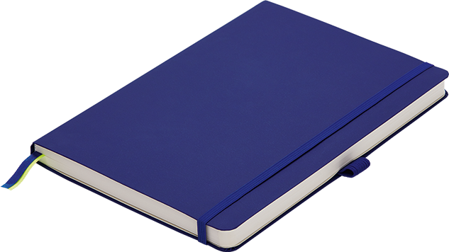 Notizbuch Softcover blue A5