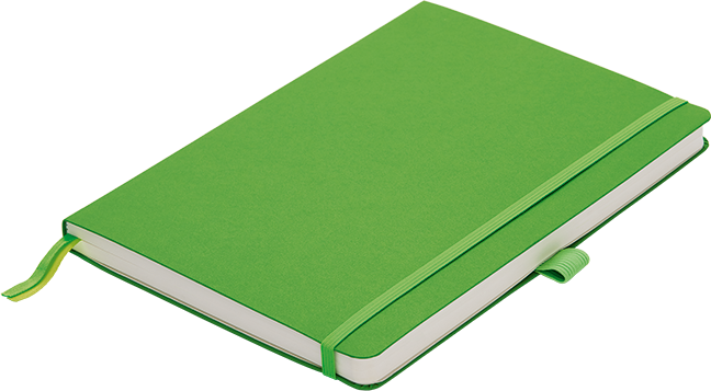 Notizbuch Softcover green A5