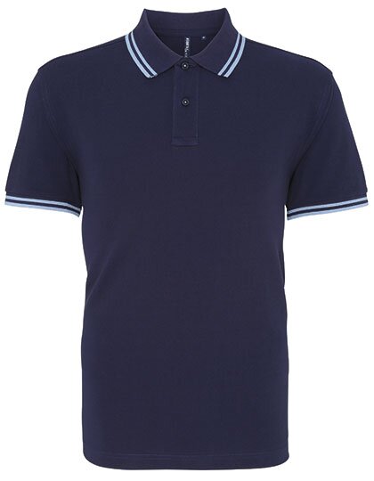 AQ011 Asquith & Fox Men´s Classic Fit Tipped Polo