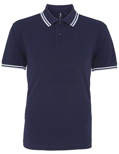 AQ011 Asquith & Fox Men´s Classic Fit Tipped Polo