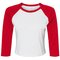 BL1200 Bella Women´s Micro Rib 3/4 Raglan Baby Tee
